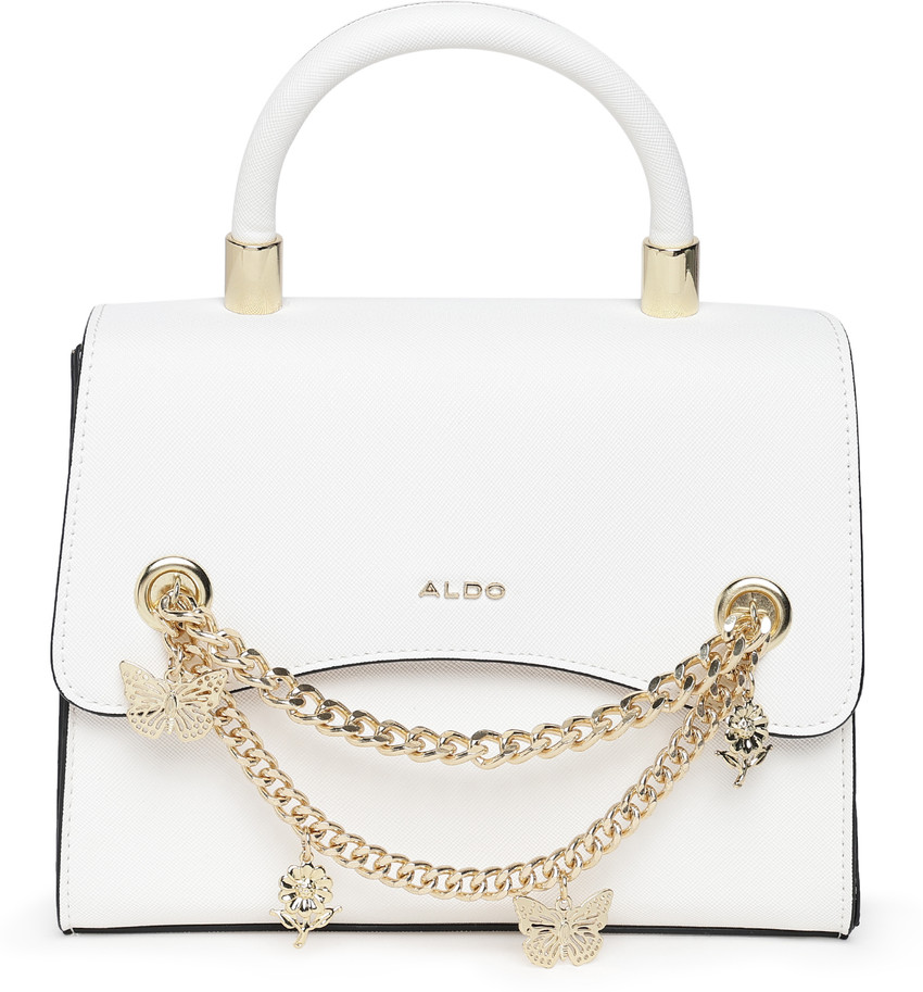 White deals aldo purse