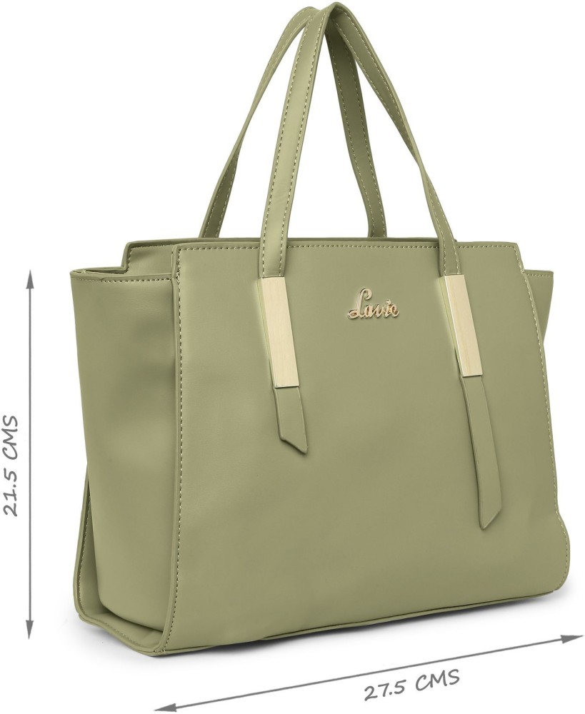 Buy LAVIE Women Multicolor Satchel Olive Online Best Price in