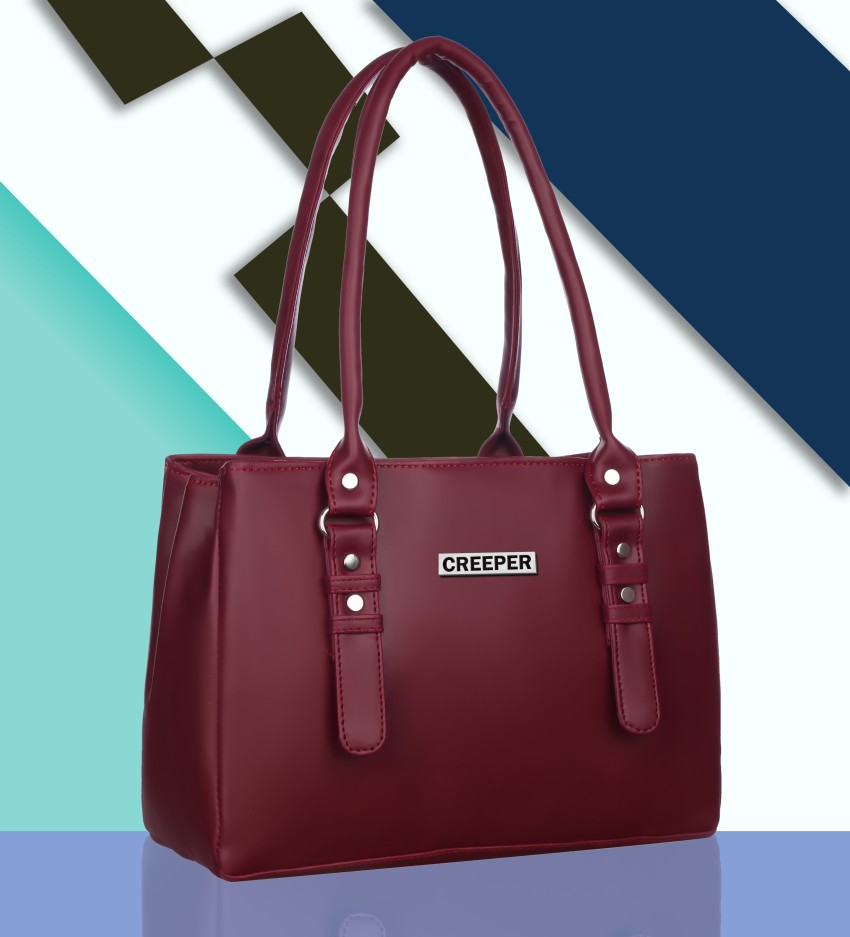 Buy Creeper Women Maroon Shoulder Bag MAROON Online Best Price