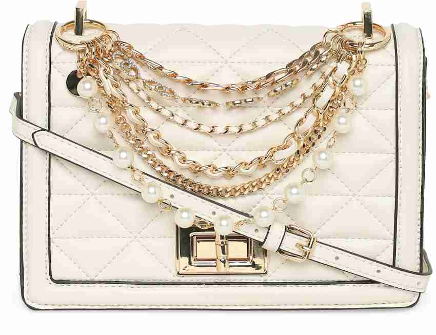 Buy ALDO Women Beige Handbag Beige Online Best Price in India