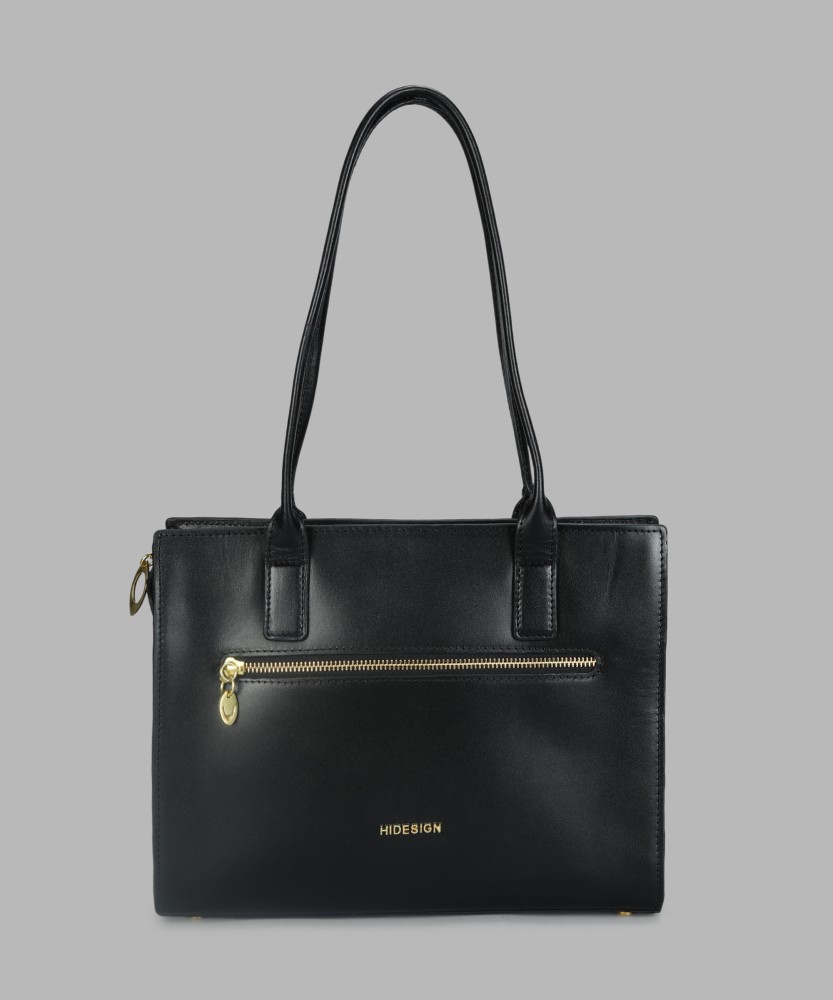 Buy HIDESIGN Women Black Hand held Bag Black Online Best Price in India Flipkart