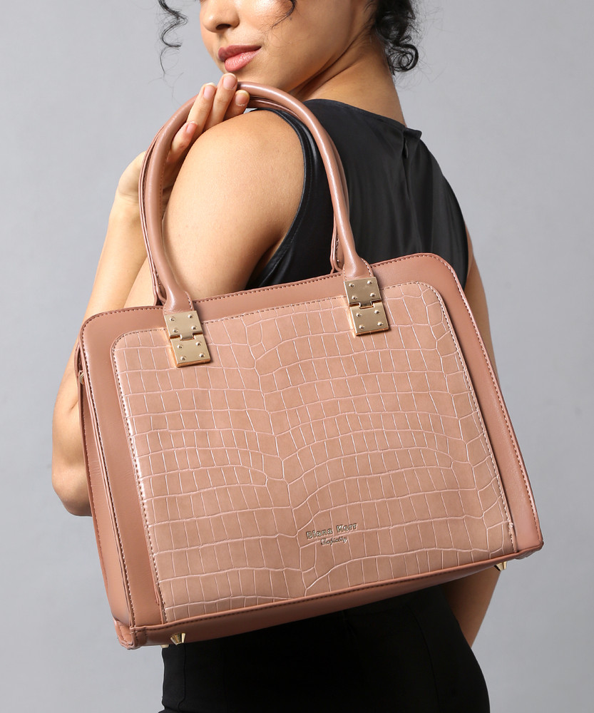 Buy Diana Korr Women Brown Shoulder Bag BLUSHPINK Online Best Price in India Flipkart