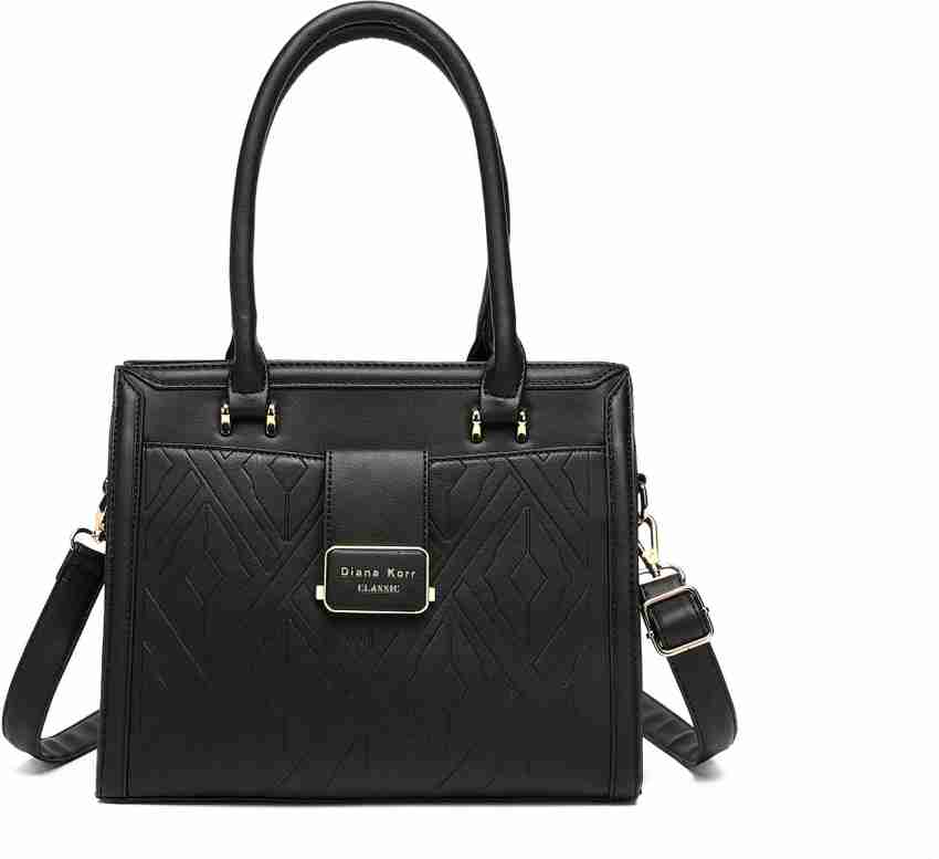 Buy Diana Korr Women Black Shoulder Bag Black Online Best Price