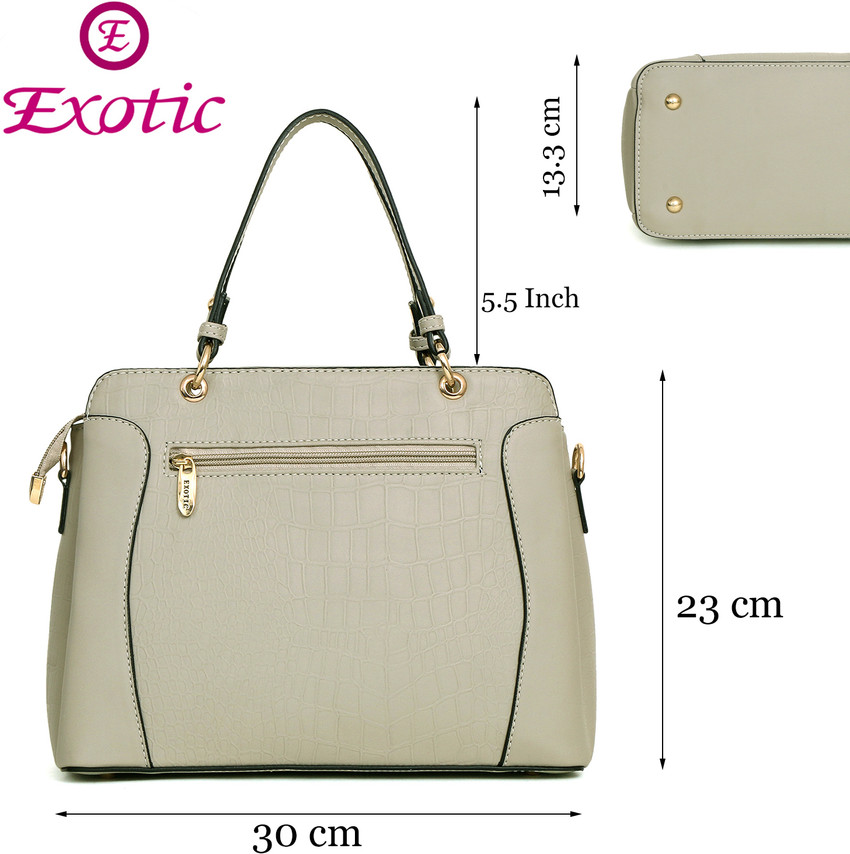 Buy Exotic Women White Hand held Bag Off White Online Best Price in India Flipkart