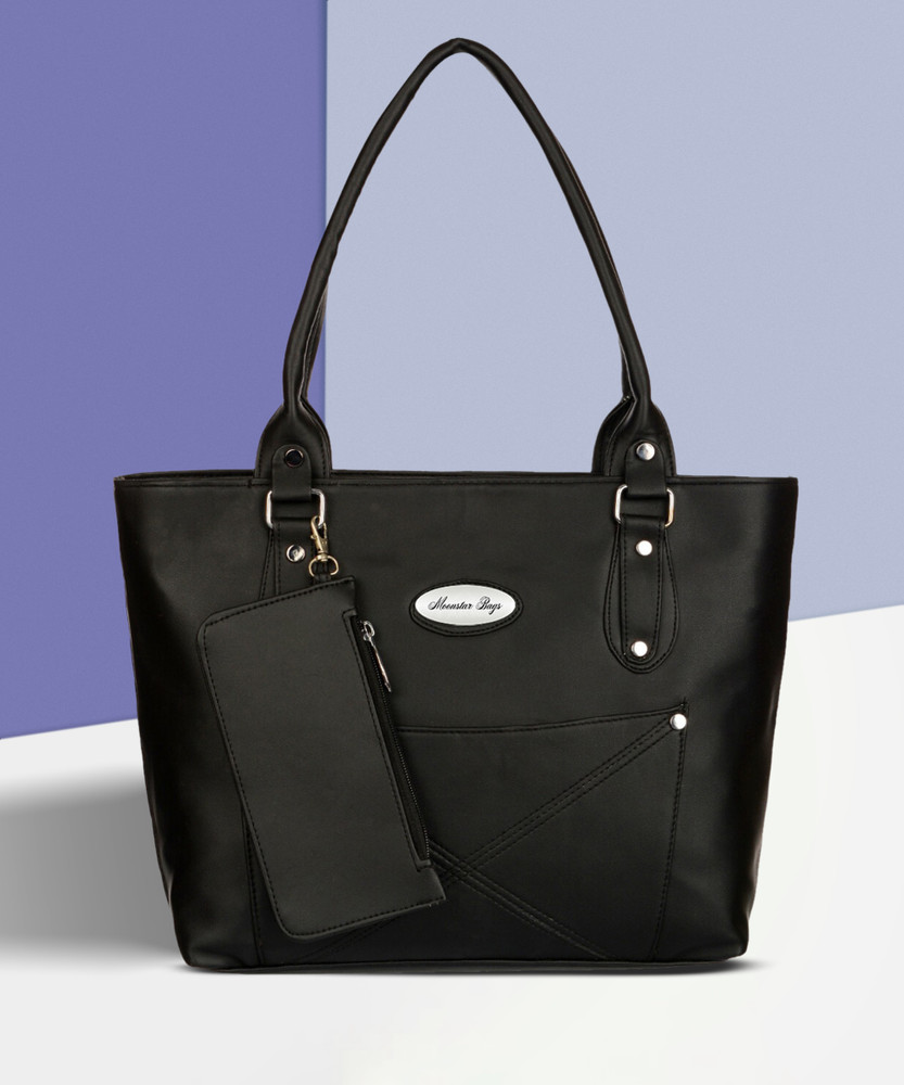 Buy MOONSTAR BAGS Women Black Shoulder Bag Black Online Best Price in India Flipkart