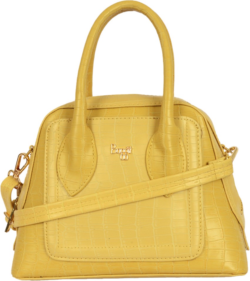 Buy Baggit Women Yellow Handbag Citrine Online Best Price in