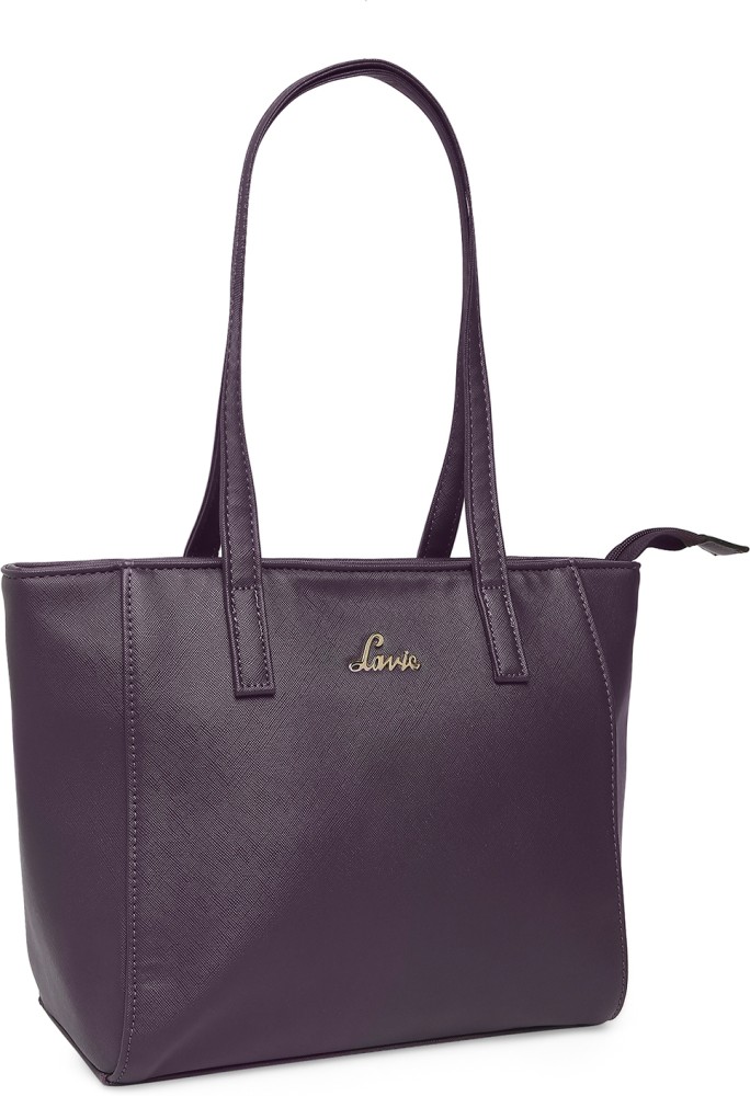 Buy LAVIE Women Purple Tote Purple Online Best Price in India