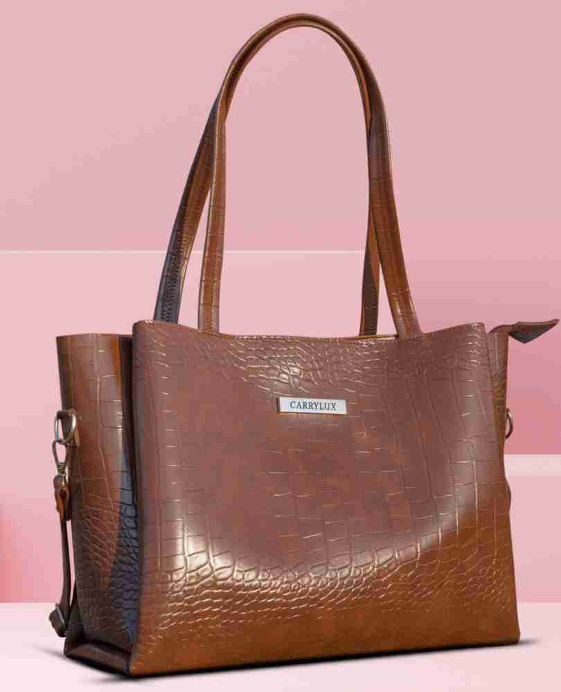 CarryLux Women Brown Shoulder Bag