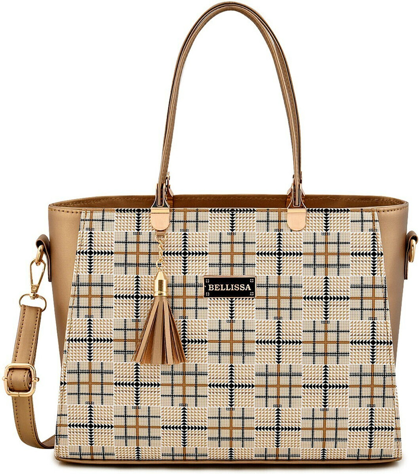 Buy Bellissa Women Gold White Handbag Golden White Online Best Price in India Flipkart