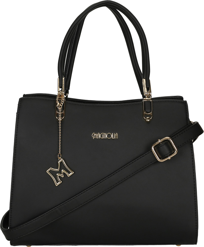 Buy Magnolia Women Black Hand held Bag Black Online Best Price in India Flipkart