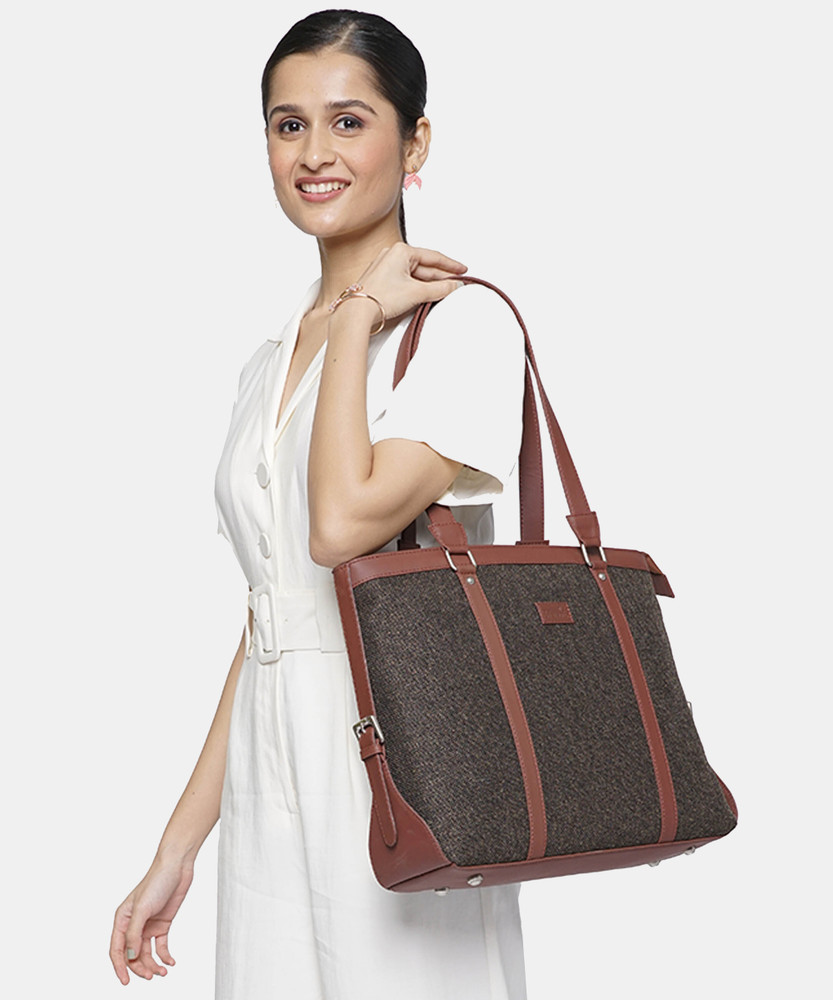 Buy ZOUK Women Brown Shoulder Bag Bristle Online Best Price in India Flipkart