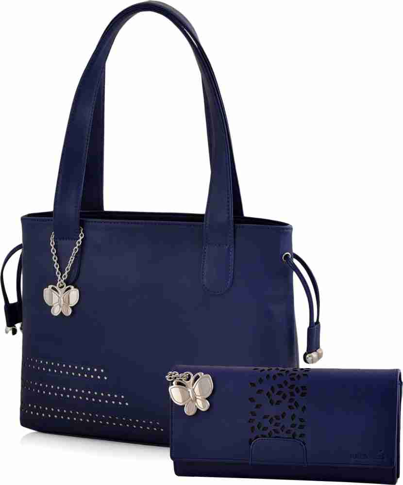 Buy Butterflies Women Blue Hand held Bag Blue Online Best Price in India Flipkart