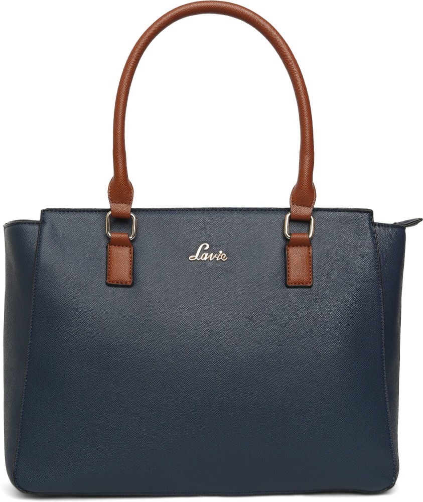 Buy LAVIE Women Blue Tote Navy Online @ Best Price in India