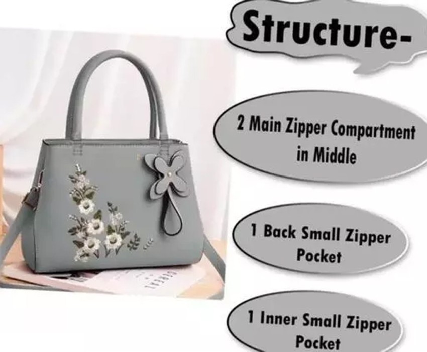 Handbag New Flower design cute handbag for Girls and Women, Ladies Purse  Handbag