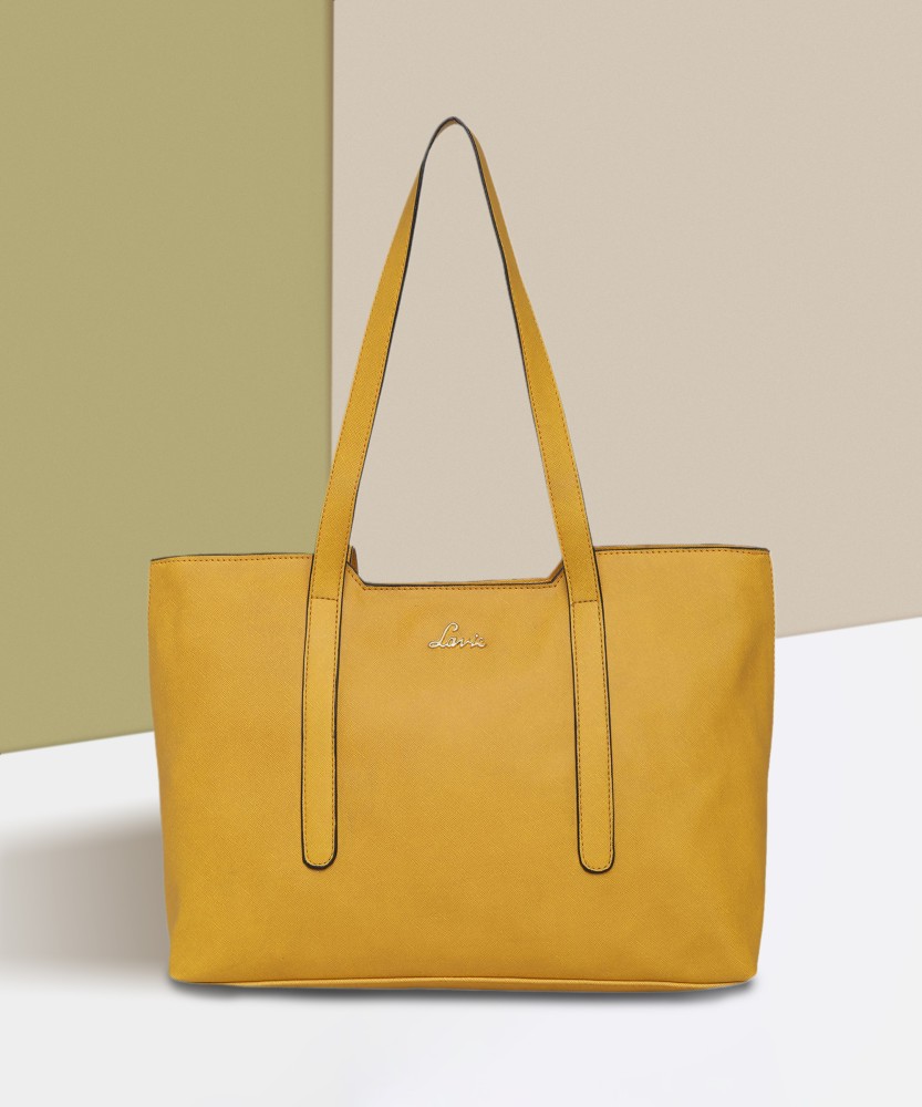 LAVIE Women Yellow Handbag