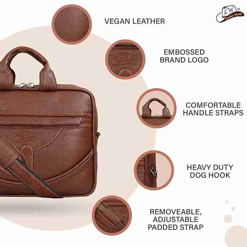 Leather world laptop bags top
