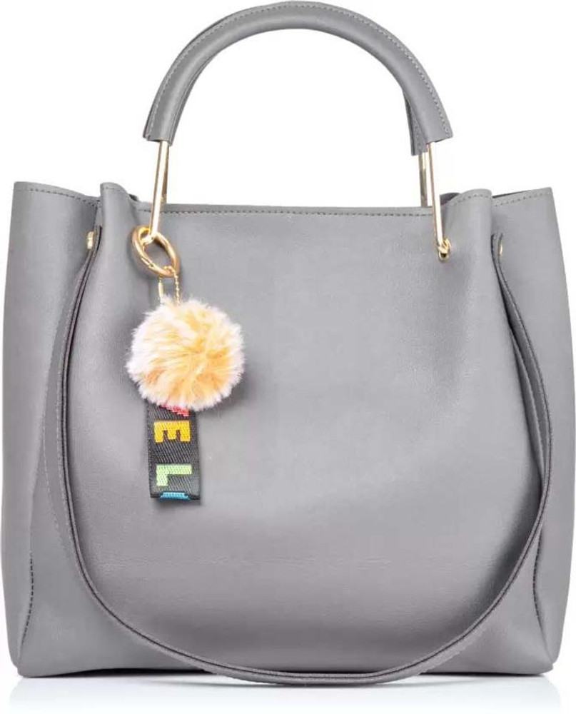 Grey messenger bag ladies shop