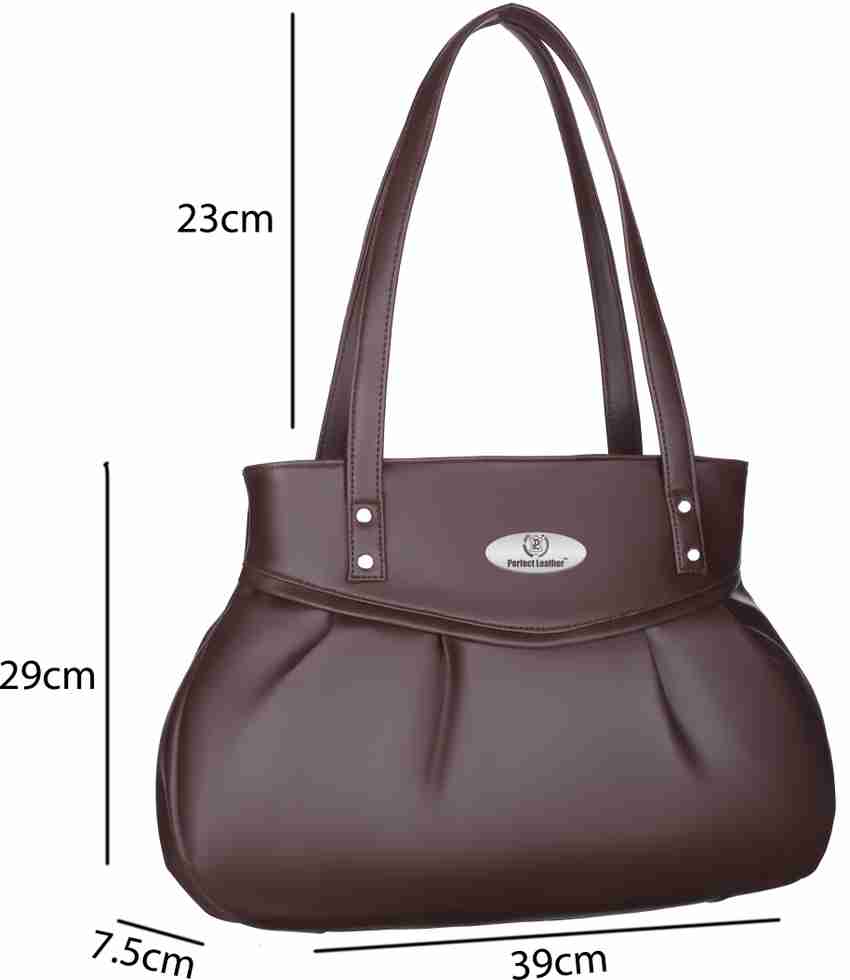 perfect leather Women Brown Shoulder Bag