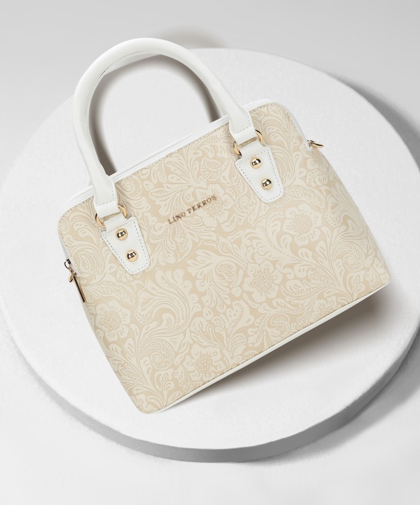 Buy LINO PERROS Women White Hand held Bag White Online Best Price in India Flipkart