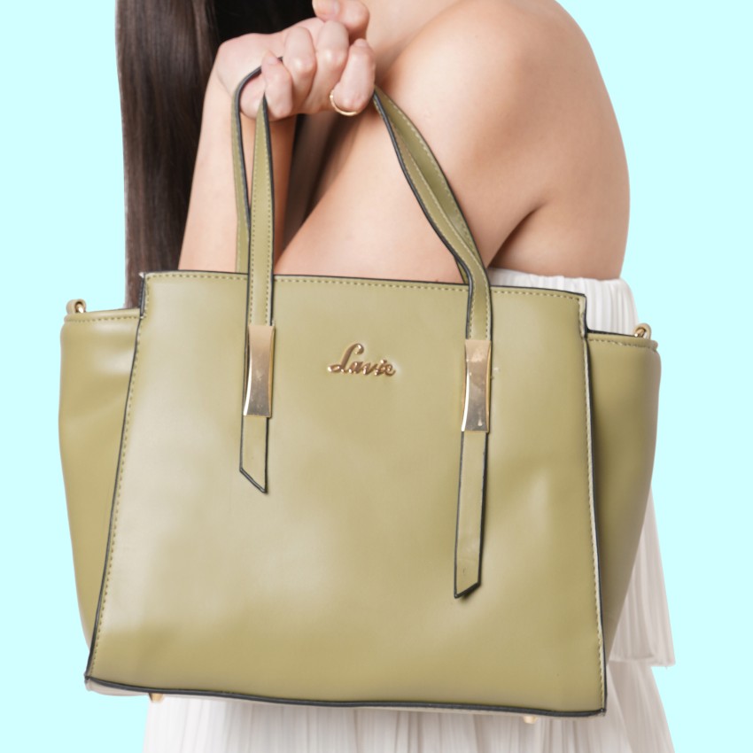 Buy LAVIE Women Multicolor Satchel Olive Online Best Price in