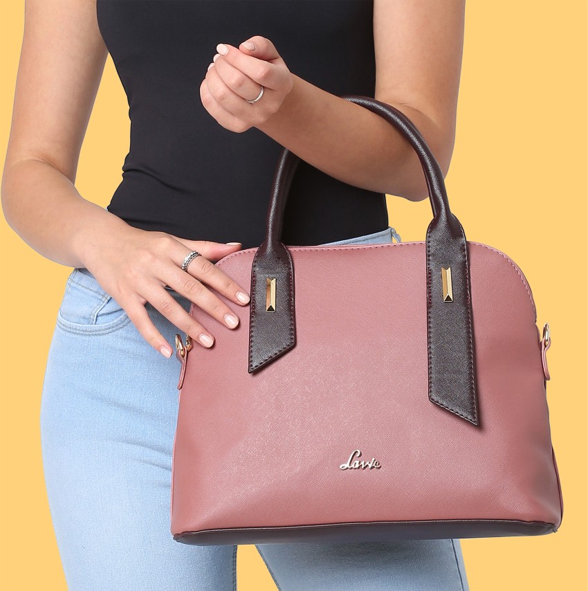 Buy LAVIE Women Pink Handbag D PINK Online Best Price in India