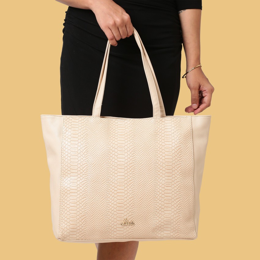 Buy LAVIE Women Beige Handbag BEIGE Online Best Price in India