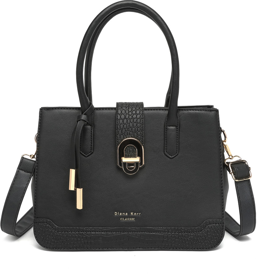 Buy Diana Korr Women Black Handbag Black Online Best Price in