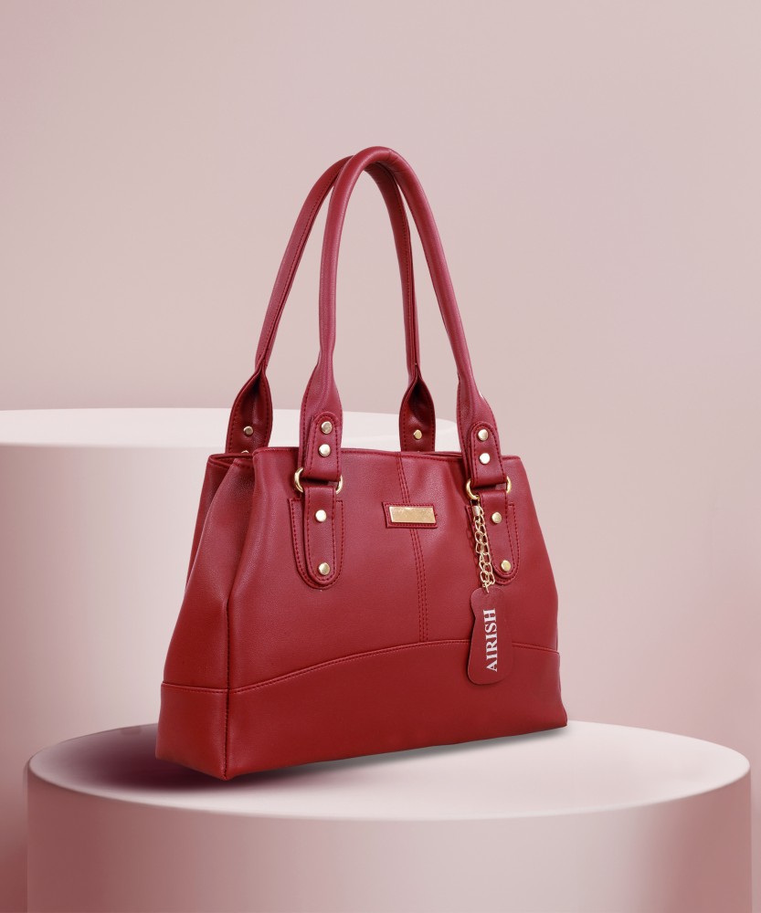 Maroon messenger sale bag