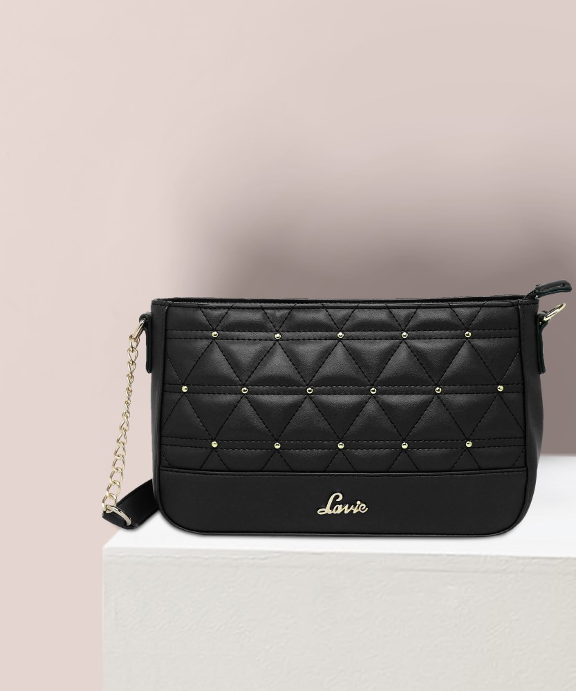 Buy LAVIE Black Angelic SM Hobo- Ladies Handbag