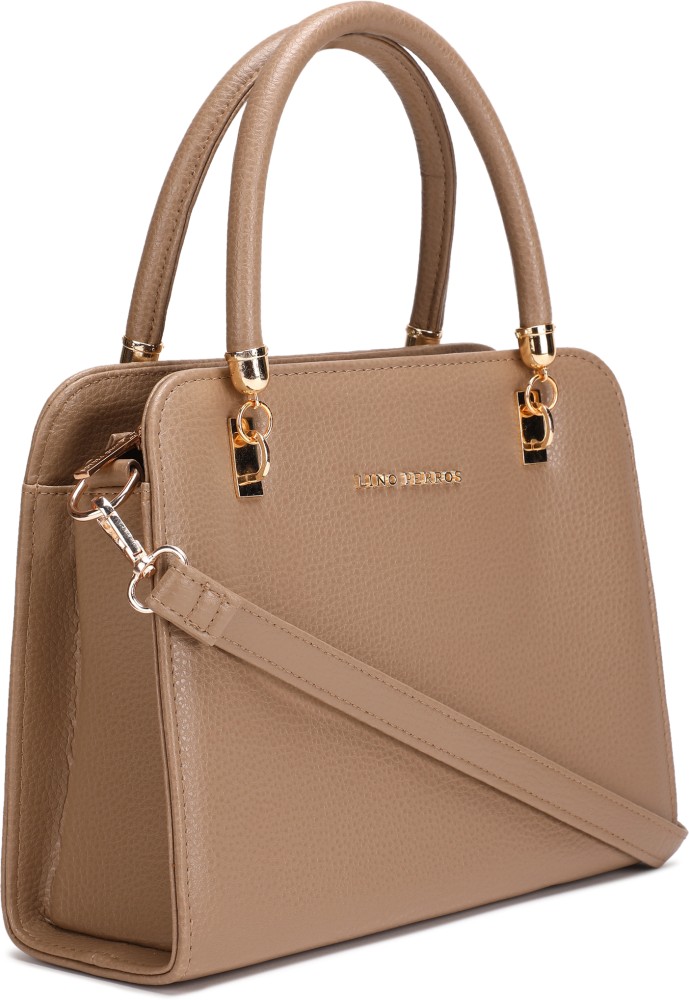 Buy LINO PERROS Women Beige Shoulder Bag Beige Online @ Best Price in India