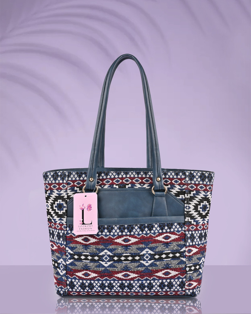 Buy Lookout Fashion Women Multicolor Shoulder Bag Blue Online Best Price in India Flipkart