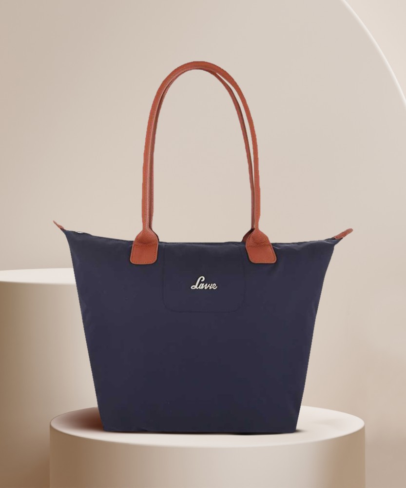 Buy LAVIE Women Blue Tote Navy Online @ Best Price in India