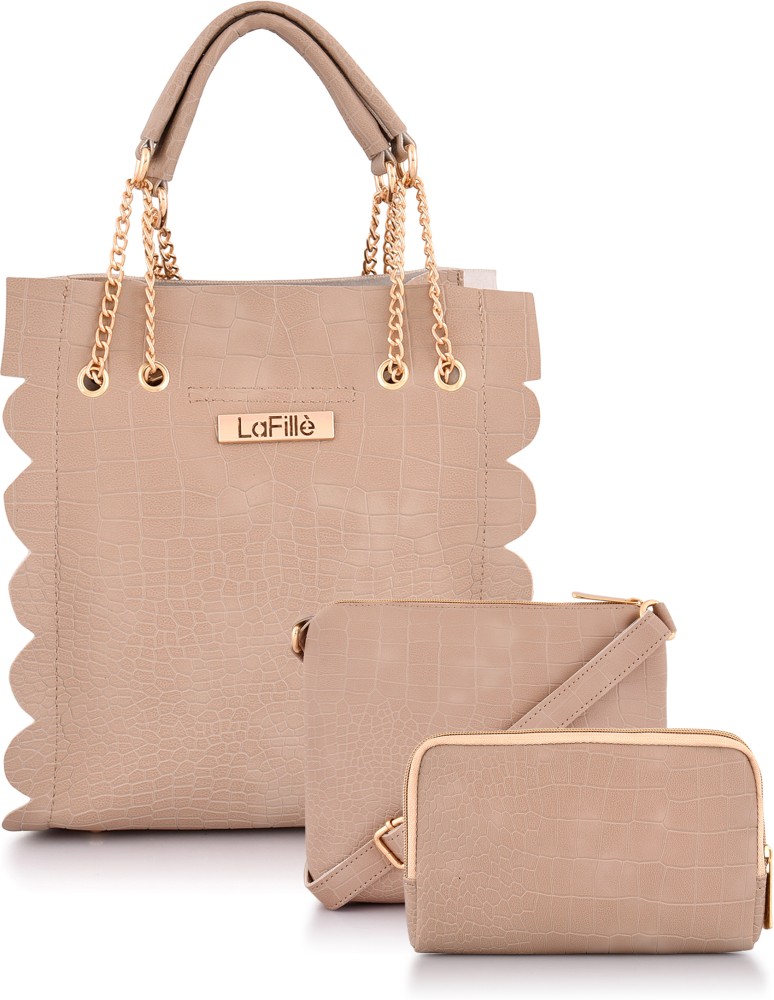 Buy Beige Backpacks for Women by LaFille Online