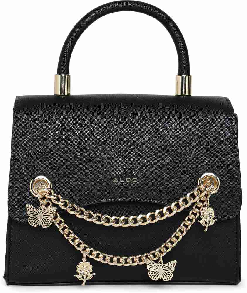 Aldo black chain purse on sale