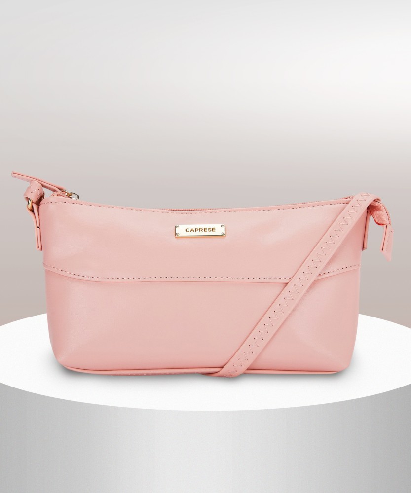 Caprese Pink Sling Bag Clairice Pink Price in India Flipkart