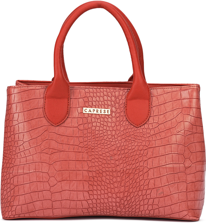 Buy Caprese Women Orange Hand held Bag CORAL Online Best Price in India Flipkart