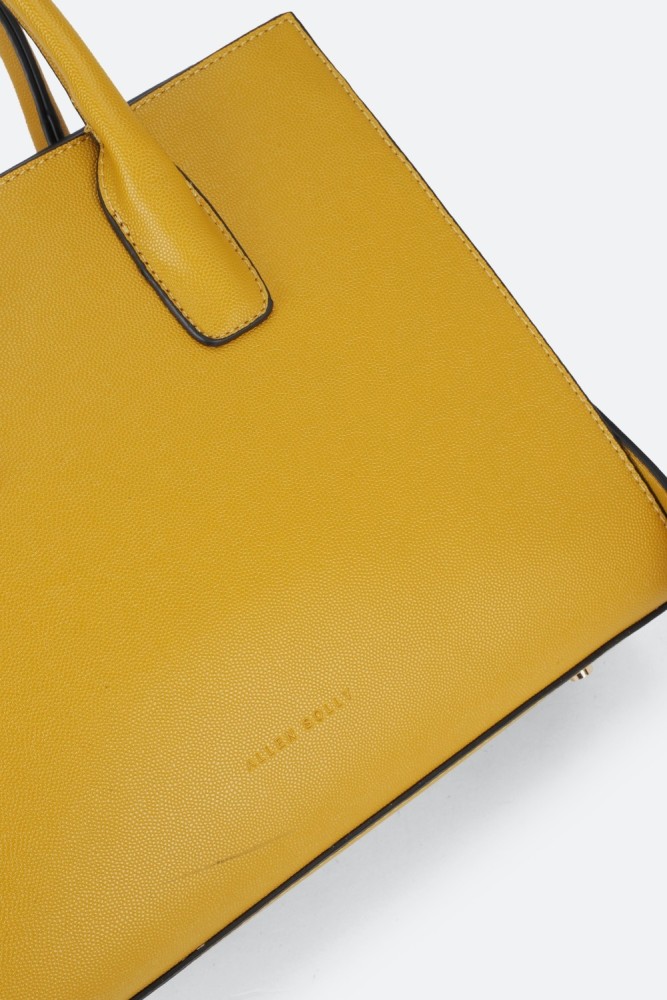 Allen solly mustard yellow handbag shops