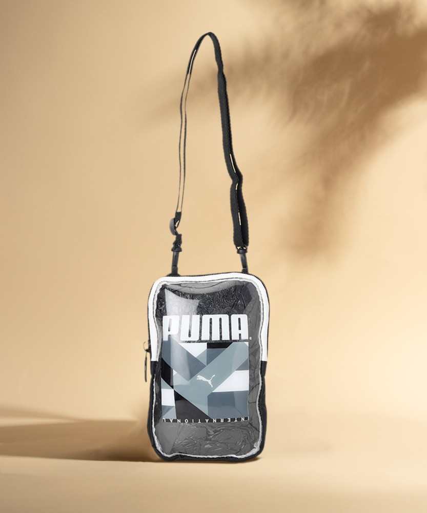 Buy PUMA Women Black Sling Bag Black White Online Best Price in India Flipkart