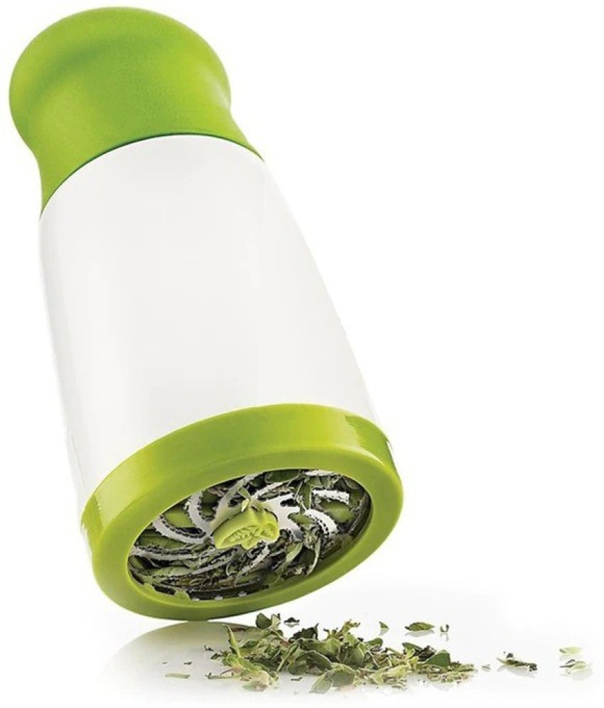 Herb Grinder Spice Vegetable Mill Shredder Chopper Cutter Parsley Cilantro  Tool