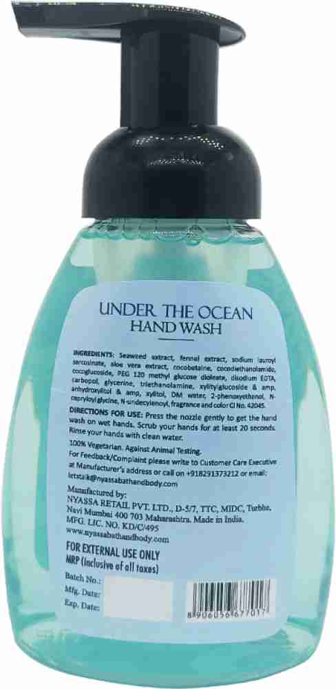 Under the ocean Liquid Hand Wash 260 ML – Nyassa