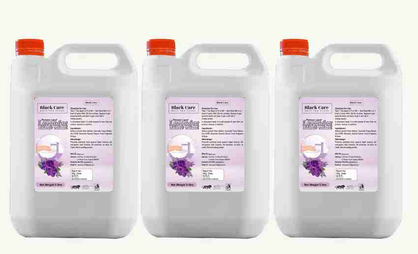 Black Care Lavender Liquid Soap Handwash, Soft & Moisturizing Hand, 5  Liter - Refill Pack Hand Wash Can - Price in India, Buy Black Care Lavender Liquid  Soap Handwash
