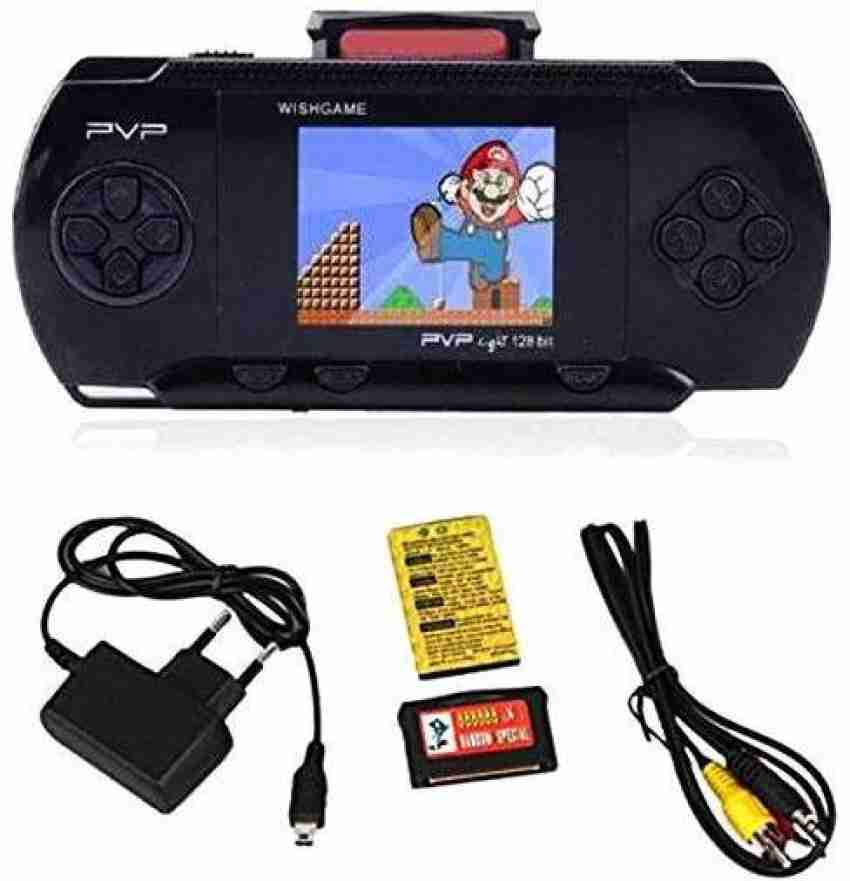 KIDDILY PVP Station Hand Held Video Game Kid s LCD Display Pocket Game with cassette Handheld Gaming Console