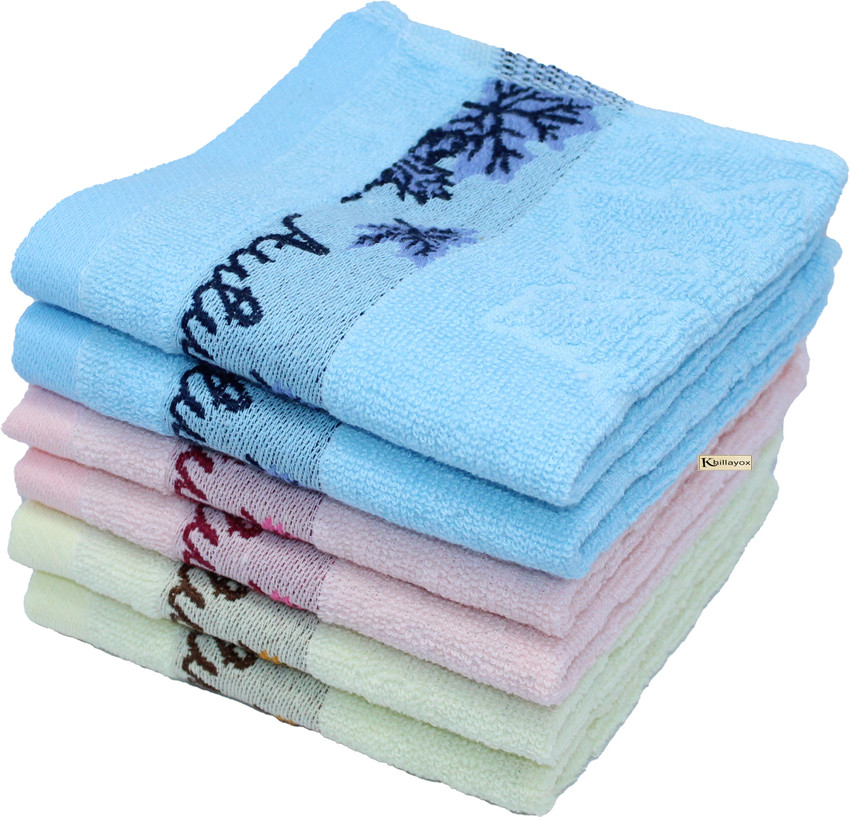 Khillayox Cotton Printed Small Size 400 GSM Super Absorbent Face Towels for Women Kids Multicolor Handkerchief Buy Khillayox Cotton Printed Small Size 400 GSM Super Absorbent Face Towels for Women