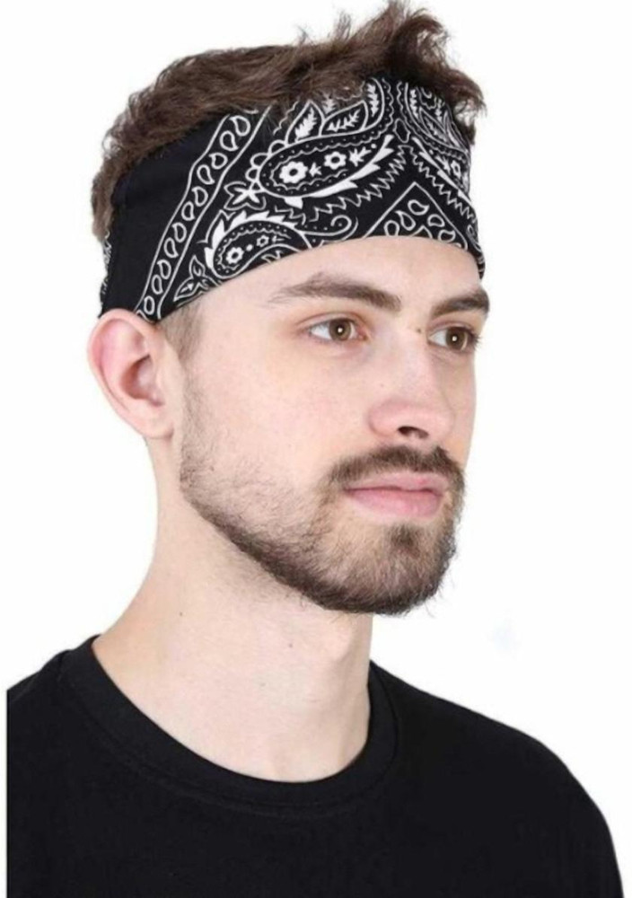RAIMO Creation Cotton Skull Design Big Size Bandana Handkerchief