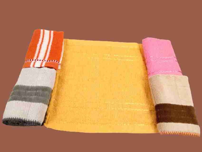 Useme 1811 Combo Premium Cotton Towel Handkerchief Hand Face Handkerchiefs Bath Towel Multicolor Handkerchief