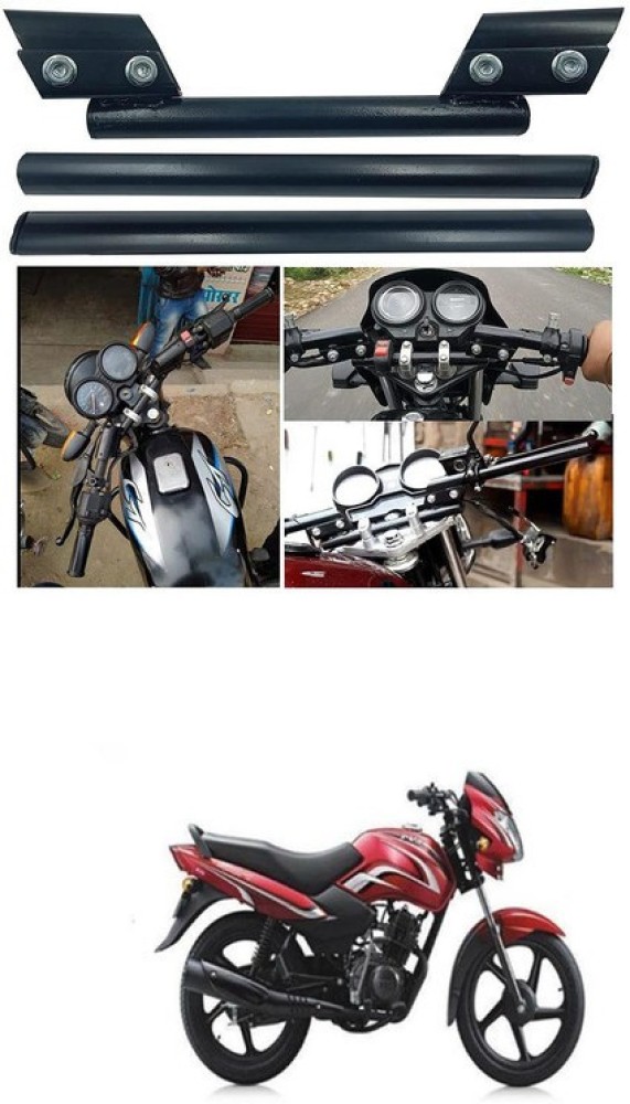  CICMOD Universal Motorcycle Street Bike 7/8 Handlebar Grips  Bar End Plugs (Black) for Kawasaki Suzuki Yamaha Ducati Triuph : Automotive