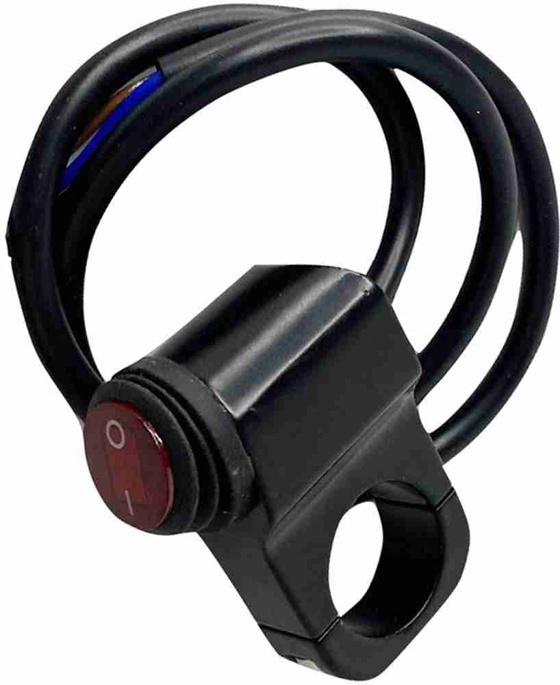 Dhe Best Bike One Way ON Off Signal Indicator Switch Red For Bajaj Platina 100 DTS i Handle Bar Price in India Buy Dhe Best Bike One Way ON Off Signal Indicator Switch Red