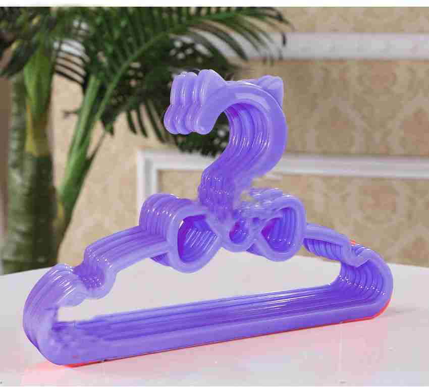Purple baby hangers top
