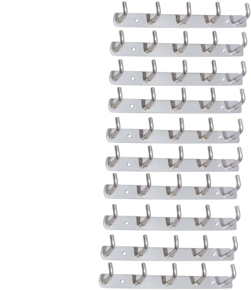 james Heavy Duty L Shape 5 Clothes, Hook All Type Hanger Steel Dress Pack  of 10 Hangers For Dress Price in India - Buy james Heavy Duty L Shape 5  Clothes, Hook