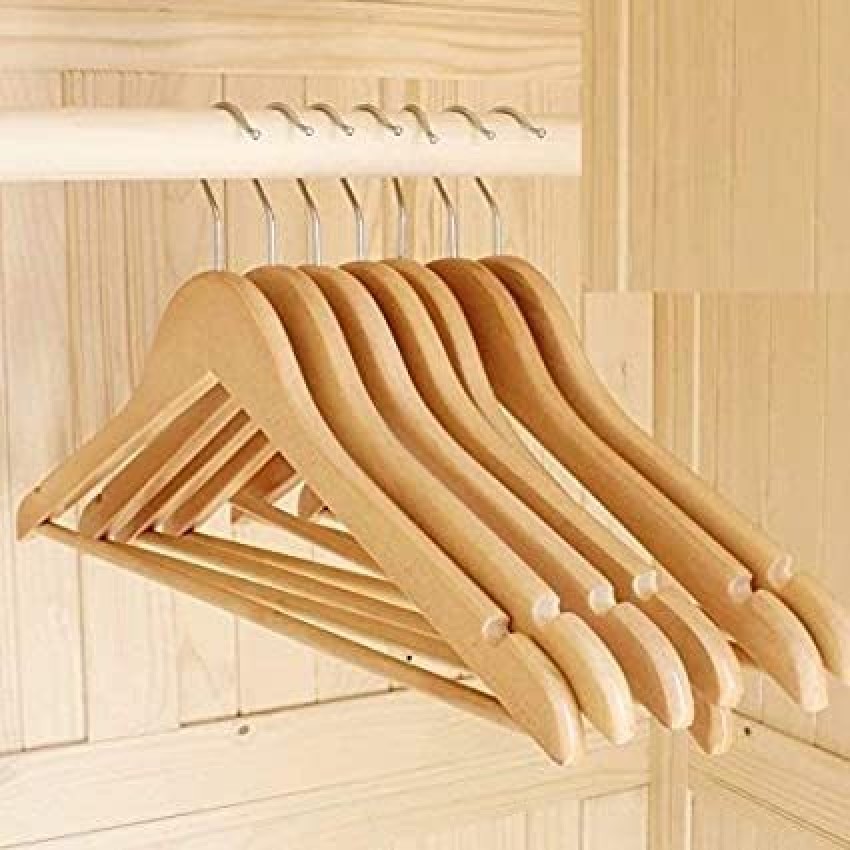 ANITA CLOTHES HANGER 6 PCS. / SET - BLACK , black hanger . index